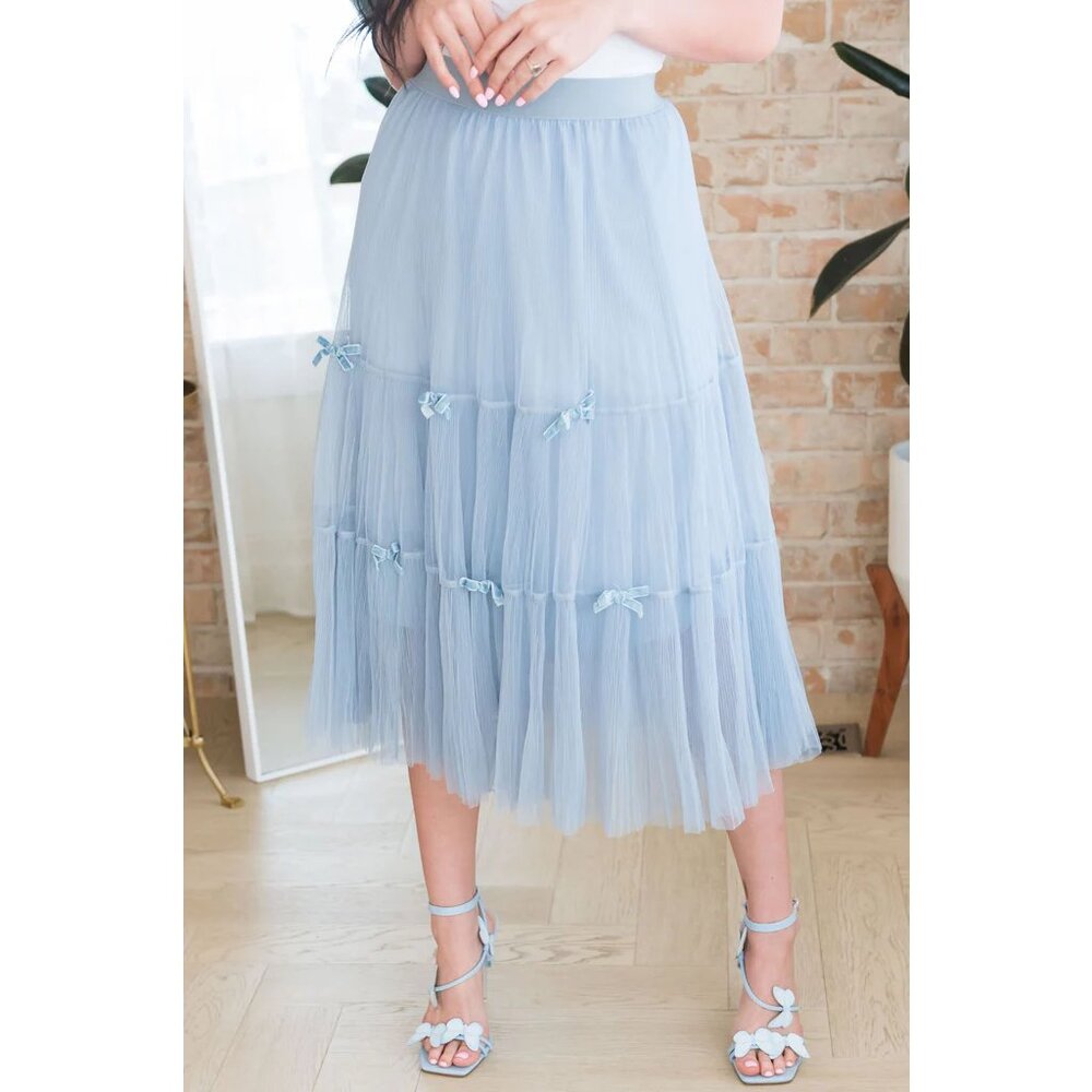 Beautiful Bows Modest Tulle Skirt